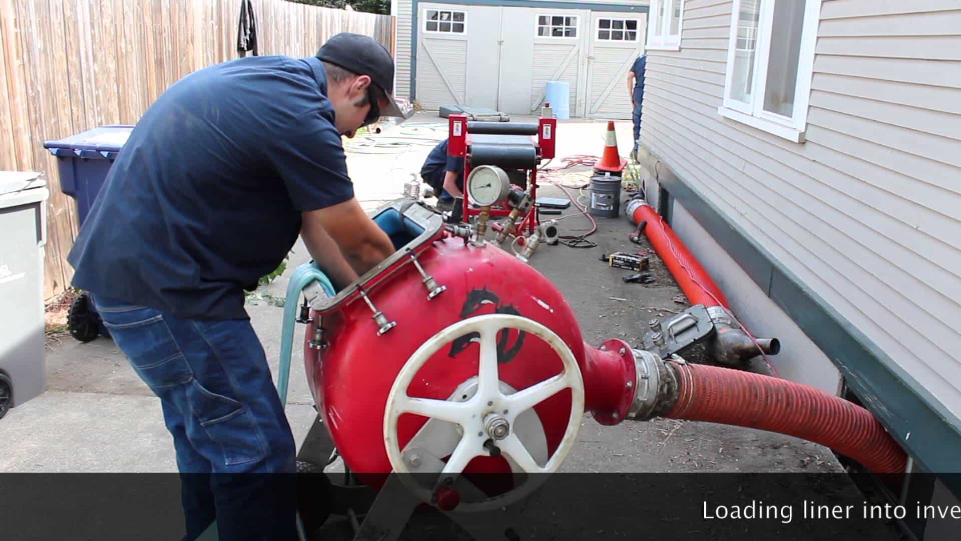 cured in pipe lining video poster