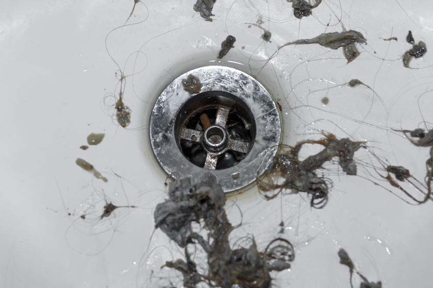clogged drain