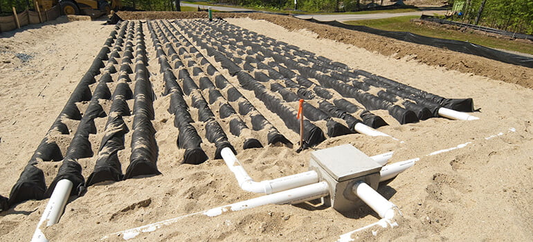 Septic Tank Install Trenchless Sewer Line